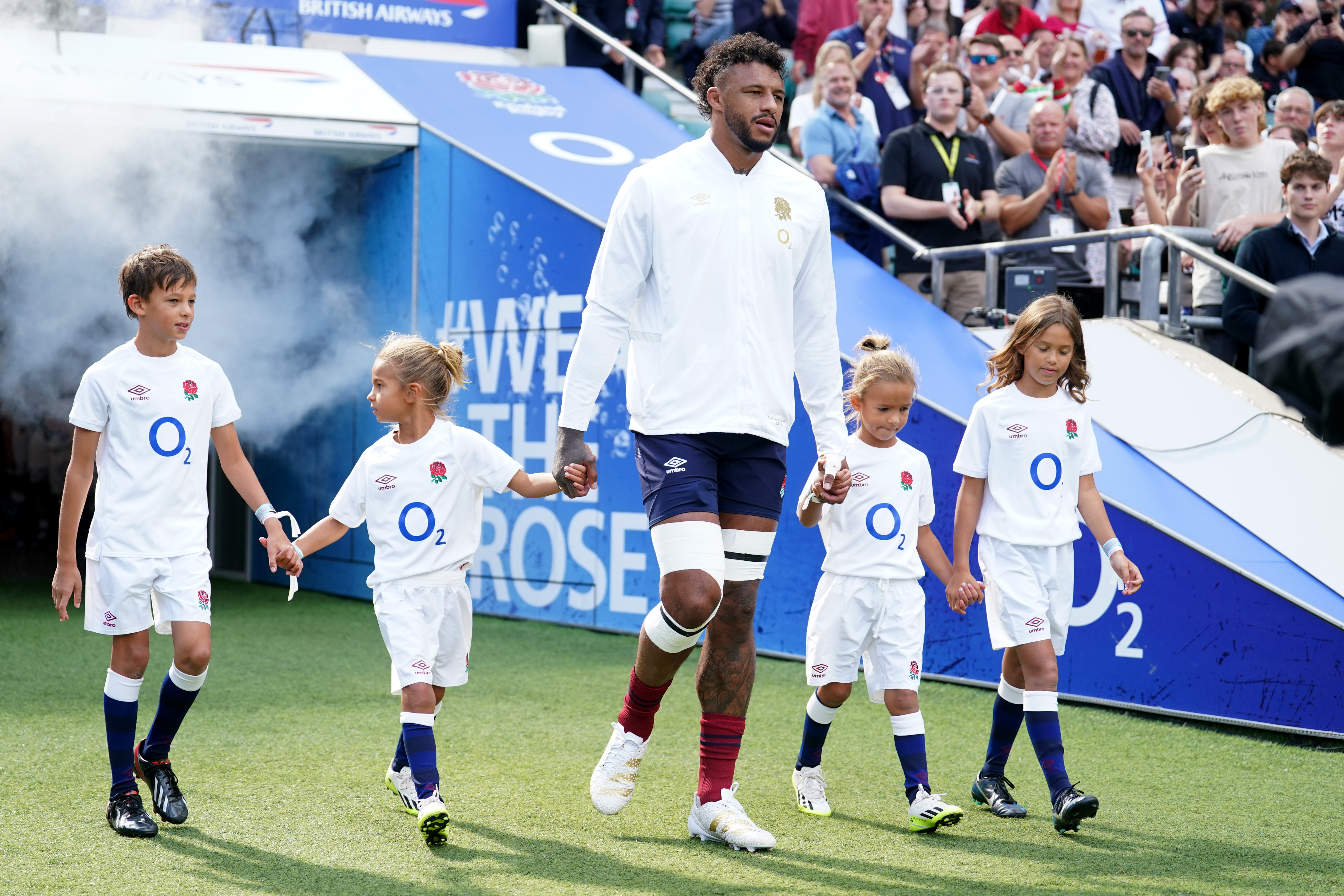 Courtney Lawes won his 100th cap for England in August