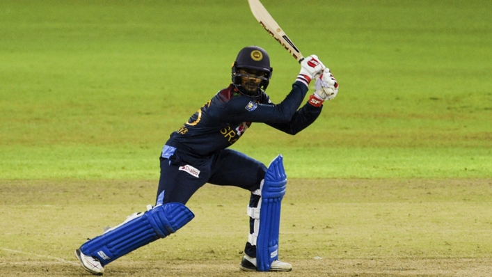 Dhananjaya de Silva scored an unbeaten 40 for Sri Lanka
