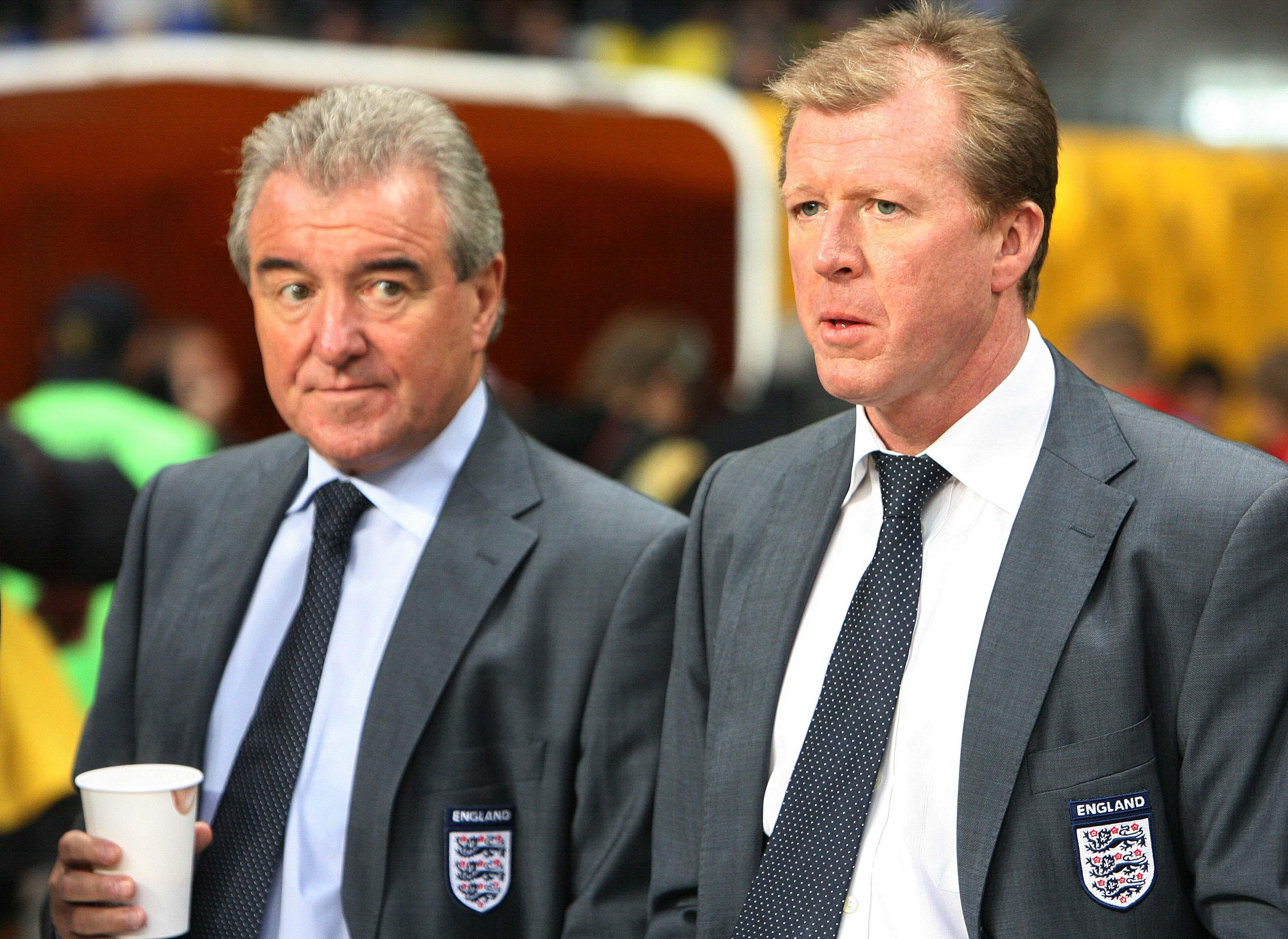 England manager terry venables england hi-res stock photography