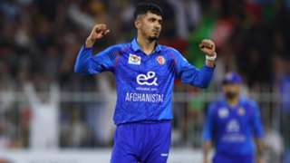Mujeeb takes hat-trick to seal T20I series win for Afghanistan over West Indies