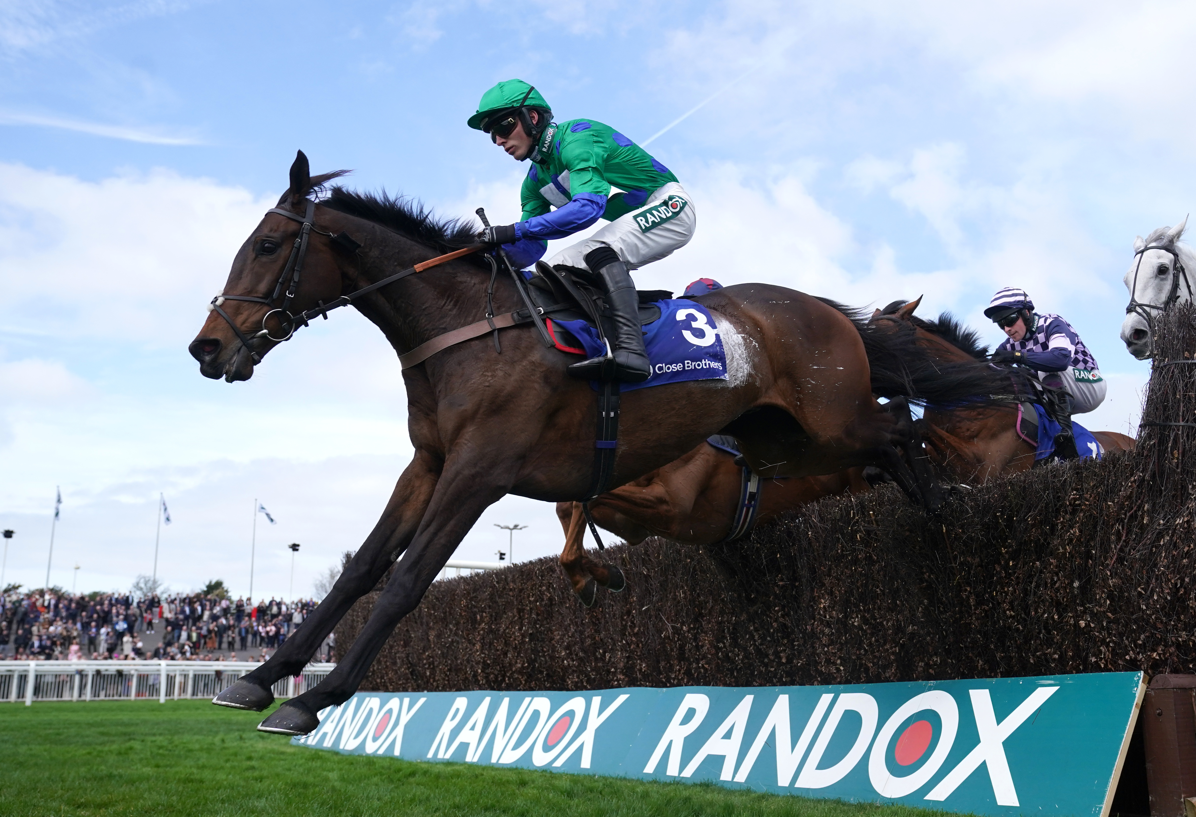 Ginny’s Destiny had to settle for second at Aintree