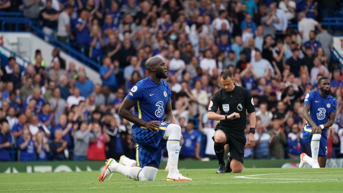 Romelu Lukaku has questioned the continued effectiveness of taking the knee