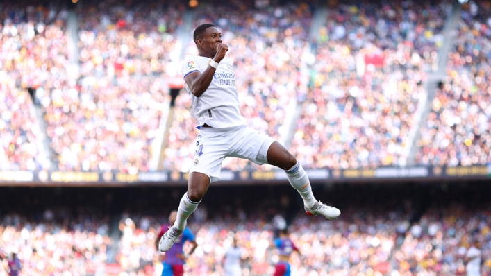 David Alaba set Real Madrid on their way to a win at the Camp Nou on Sunday