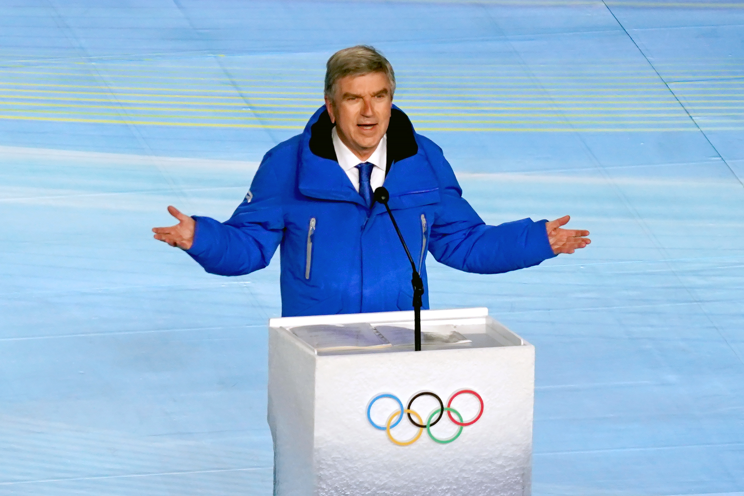 IOC president Thomas Bach