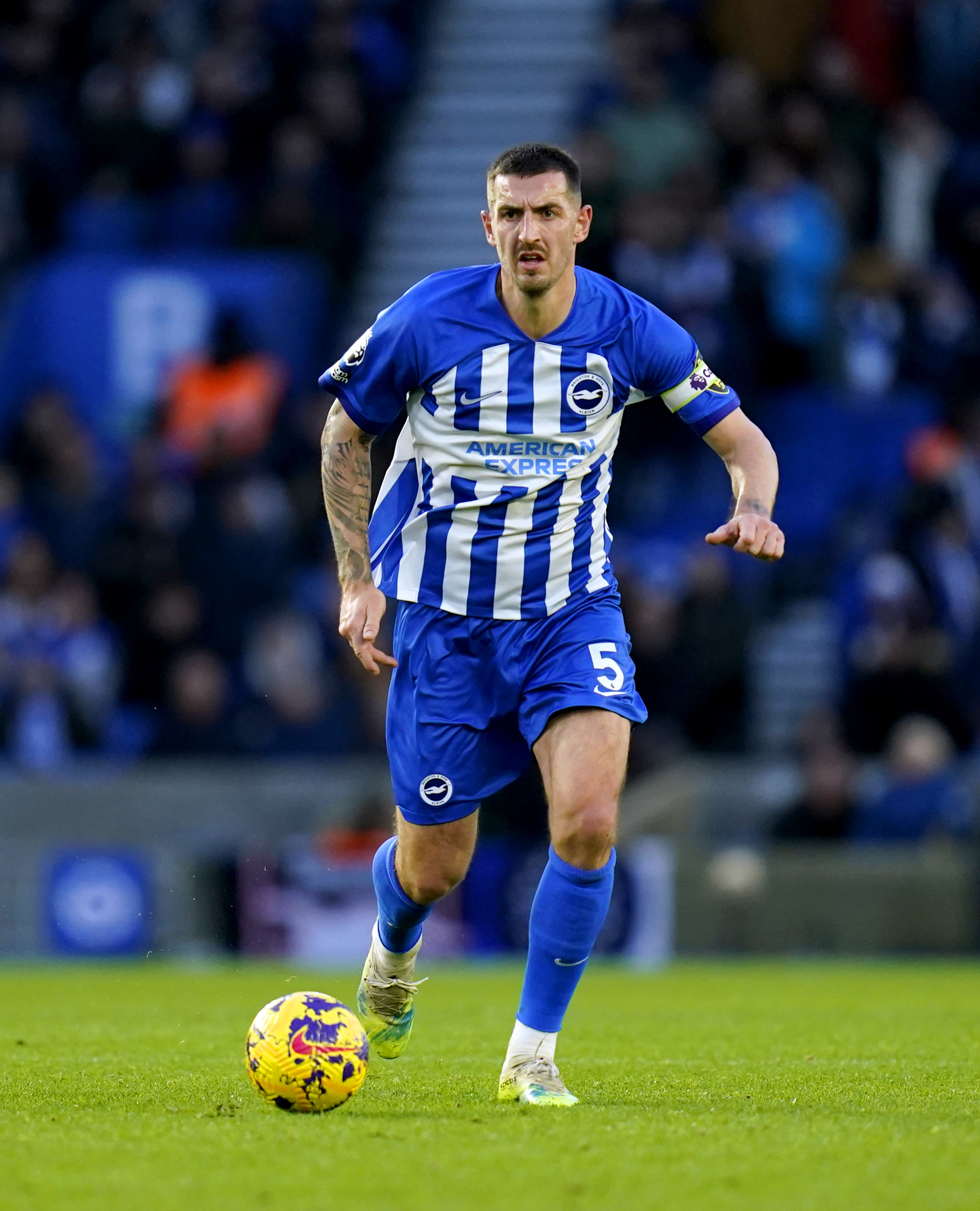 Lewis Dunk impressed at the back for Brighton