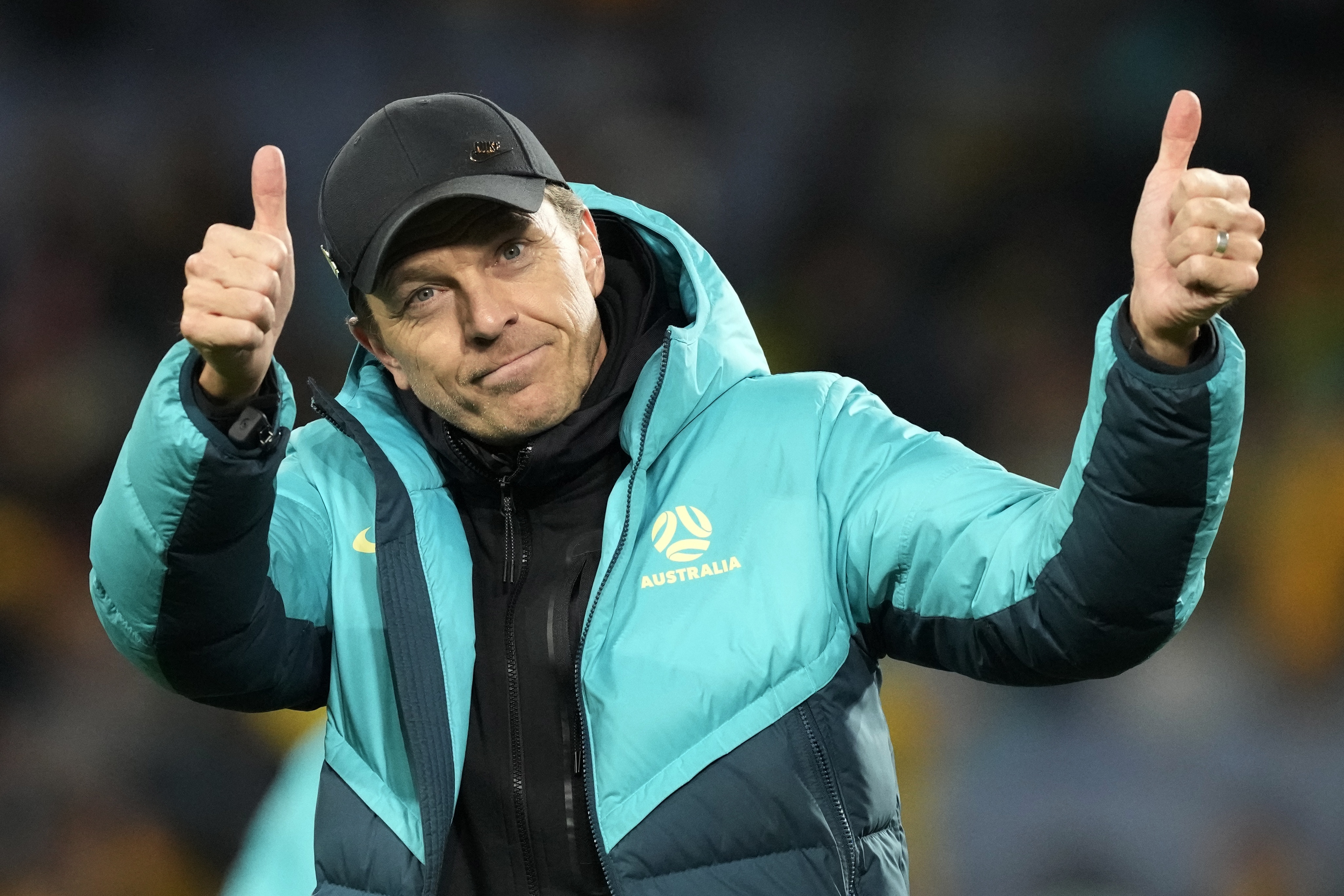 Australia head coach Tony Gustavsson