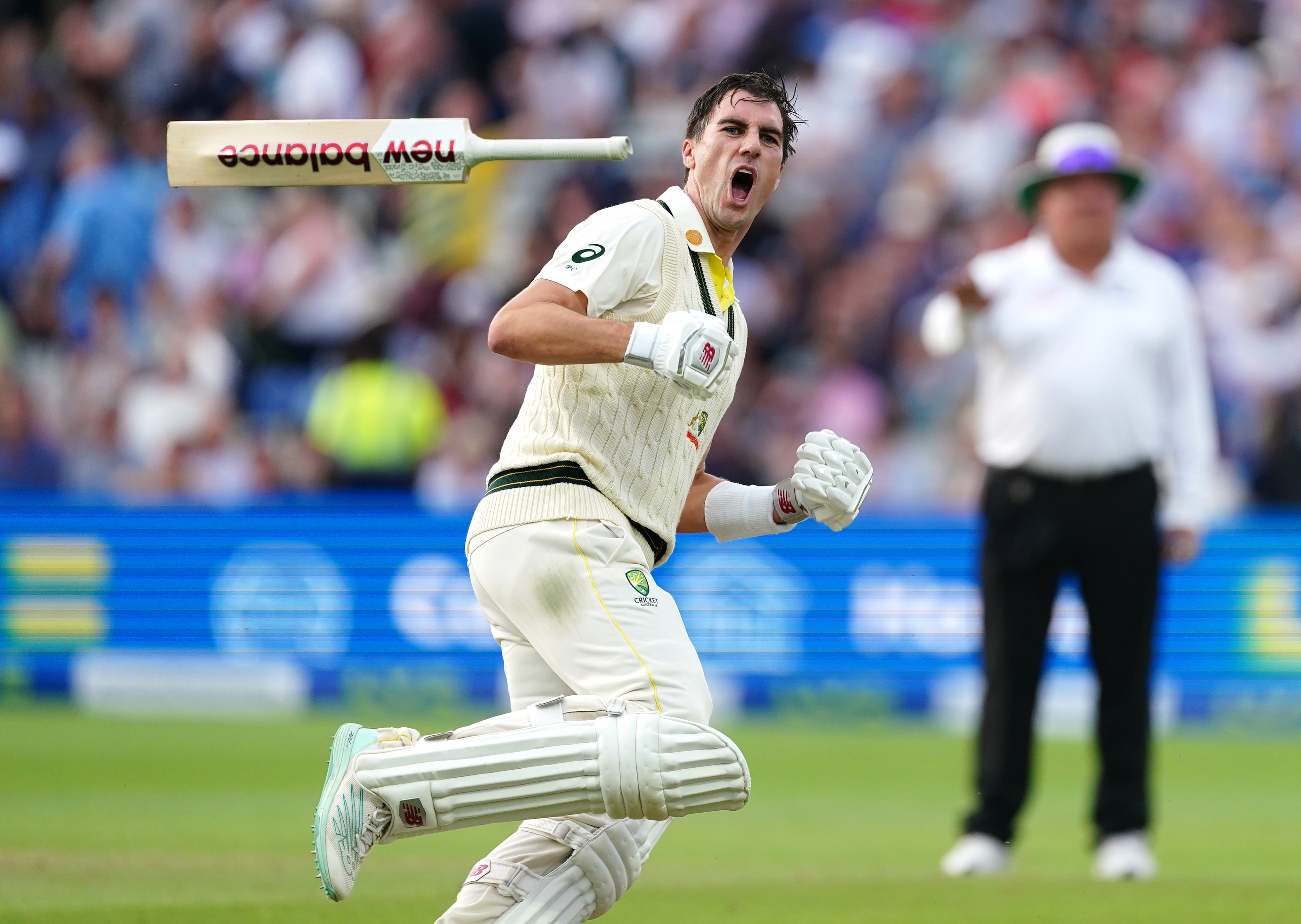 Pat Cummins helped Australia draw first blood in the Ashes (Mike Egerton/PA)