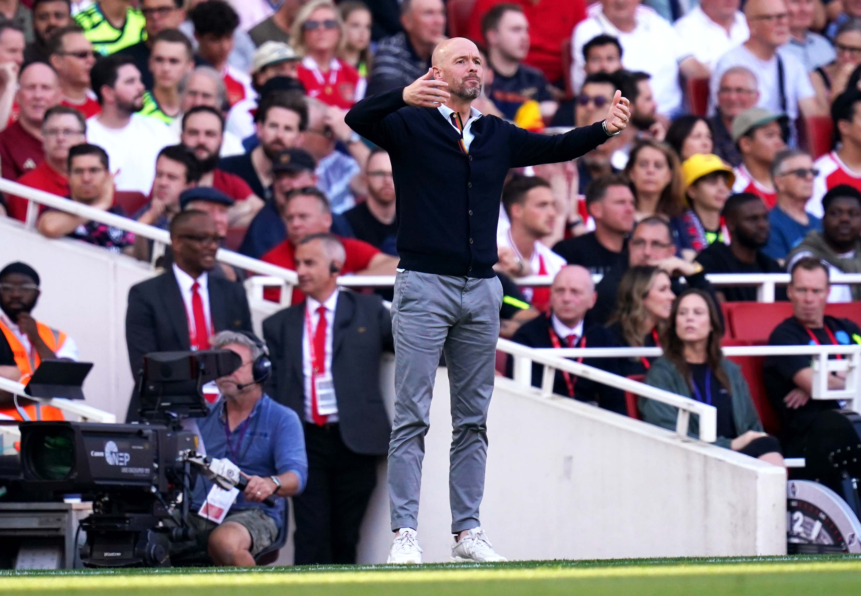 Manchester United manager Erik ten Hag has not started Maguire yet this season