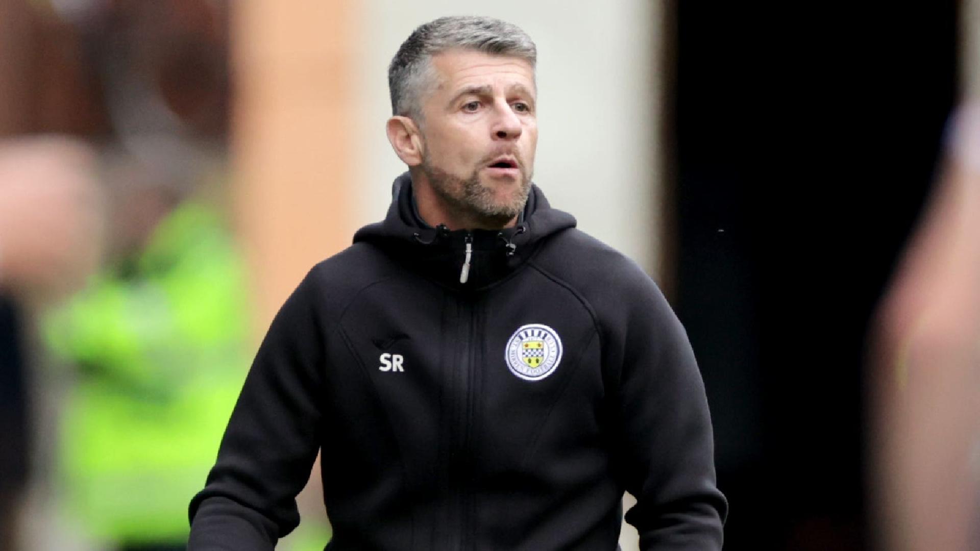Stephen Robinson happy to keep Richard Taylor at St Mirren (Steve Welsh/PA)