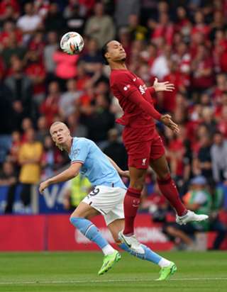 Liverpool captain Virgil van Dijk relishing weekend battle with Erling Haaland