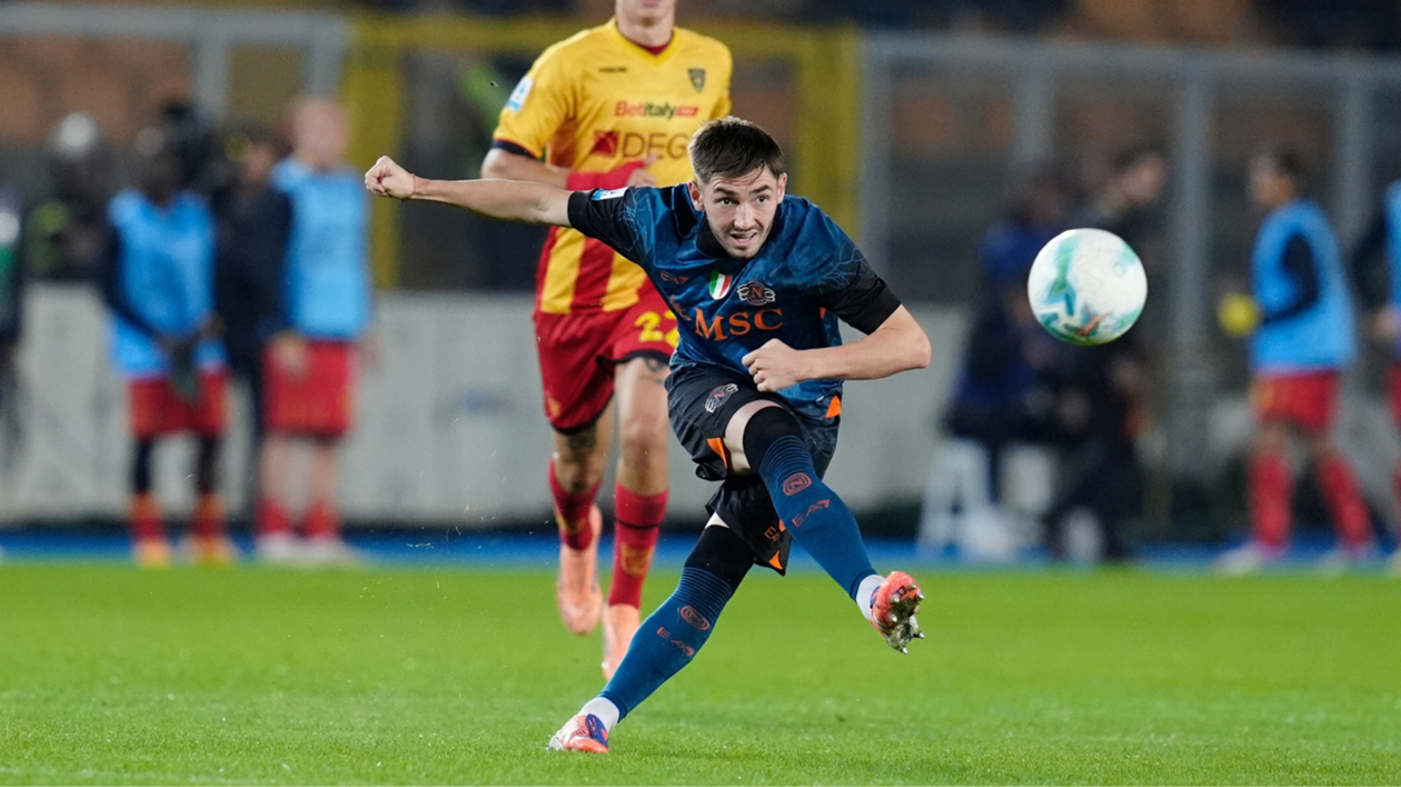 Napoli's Gilmour aiming to add more goals to his game in De Bruyne absence