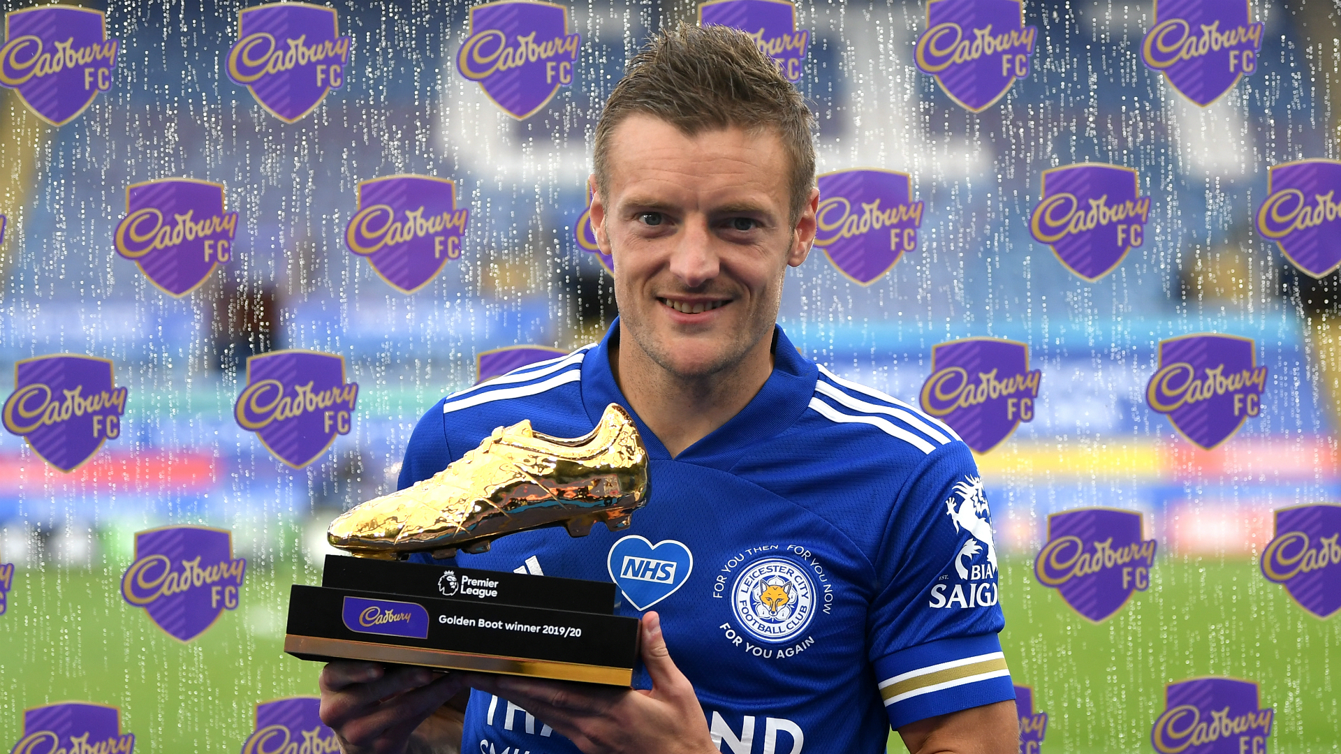 Vardy becomes oldest Golden Boot winner after holding off Aubameyang and Ings
