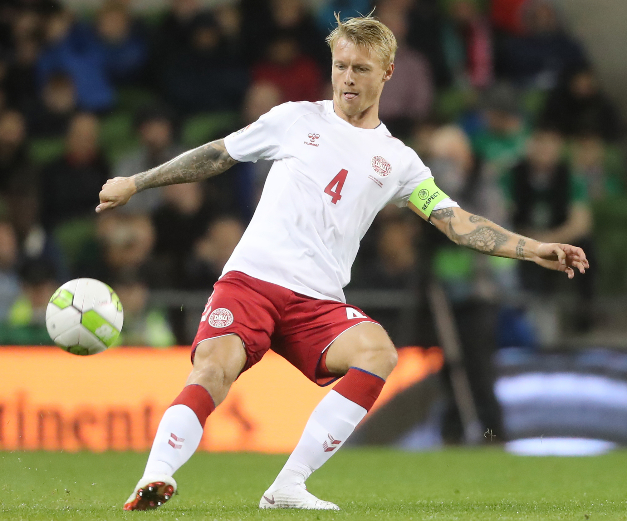Denmark defender Simon Kjaer