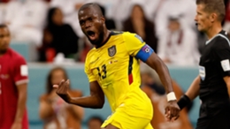 Enner Valencia scored both goals in Ecuador's win over Qatar