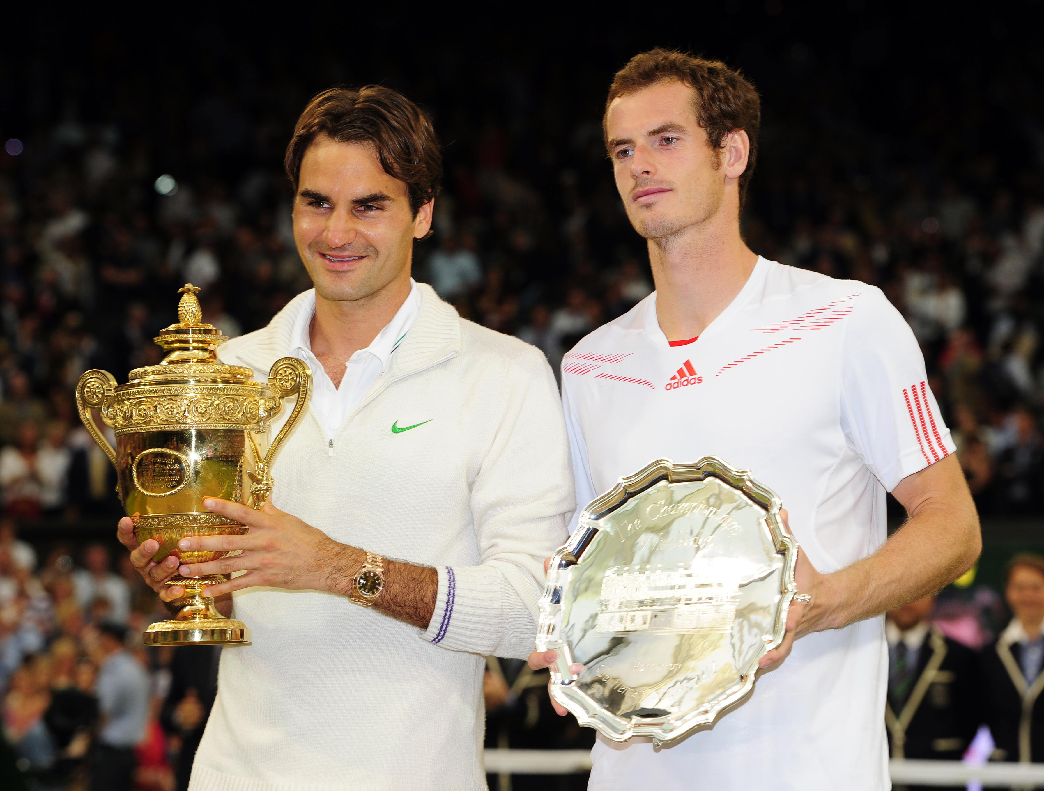 Roger Federer and Andy Murray