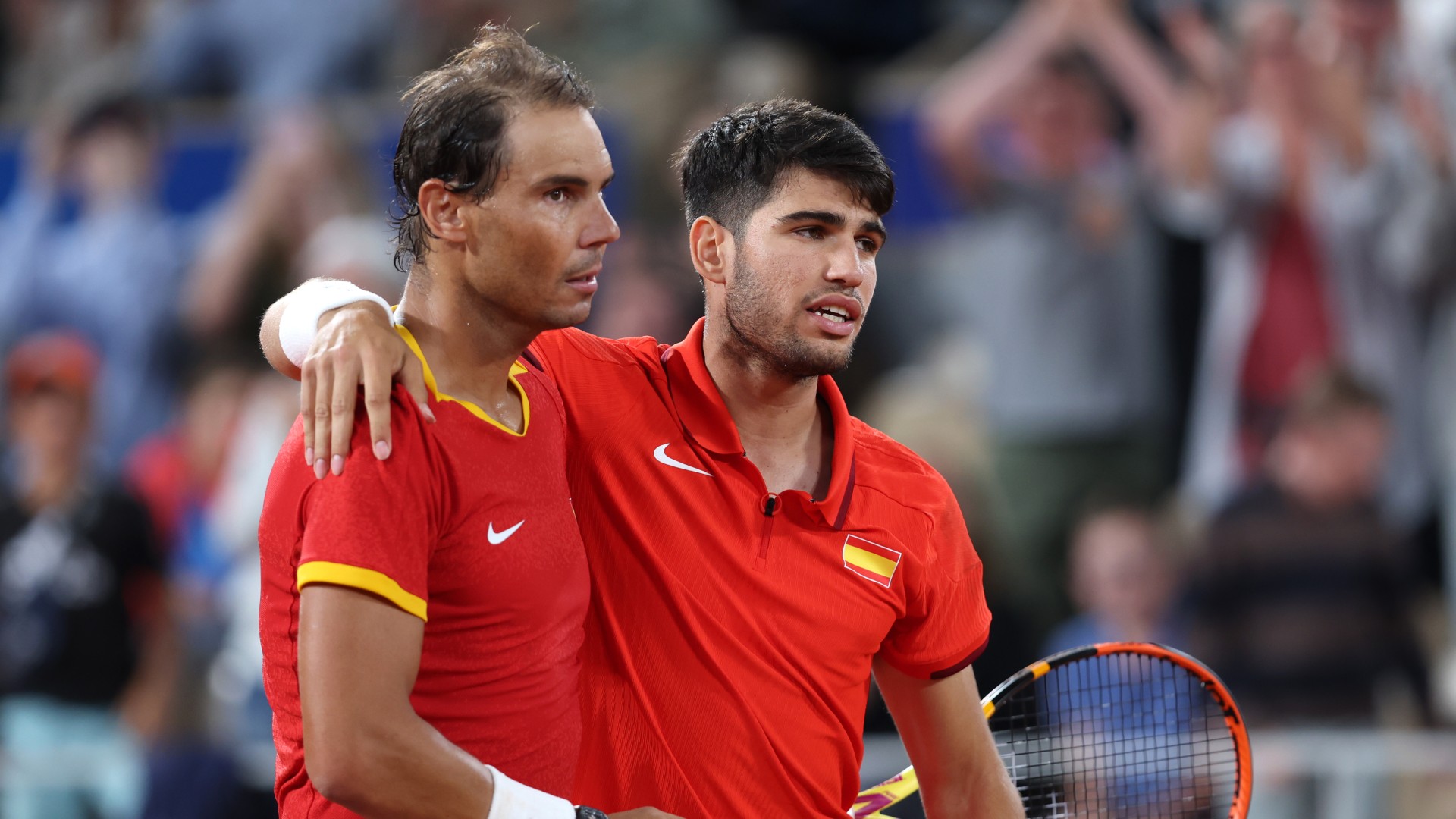 'Tough to accept' retirement of idol Nadal, says Alcaraz