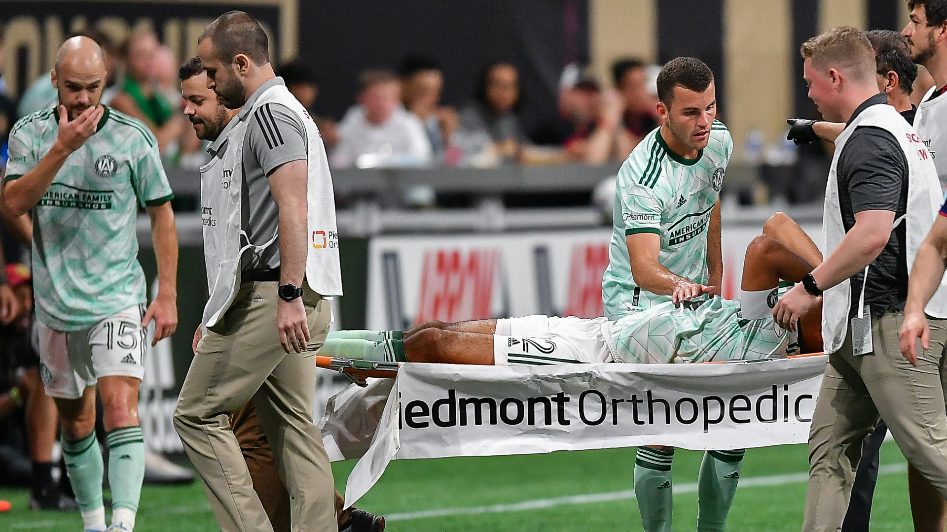 Miles Robinson was stretched offer in Atlanta United's win over Chicago Fire