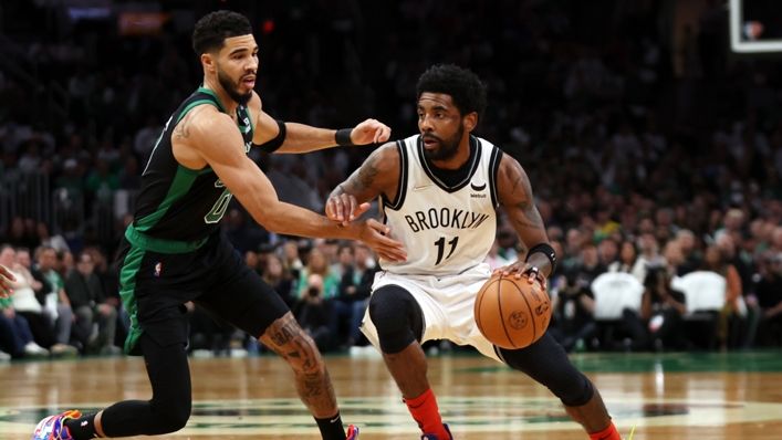 Former team-mates Jayson Tatum and Kyrie Irving are set to lock horns