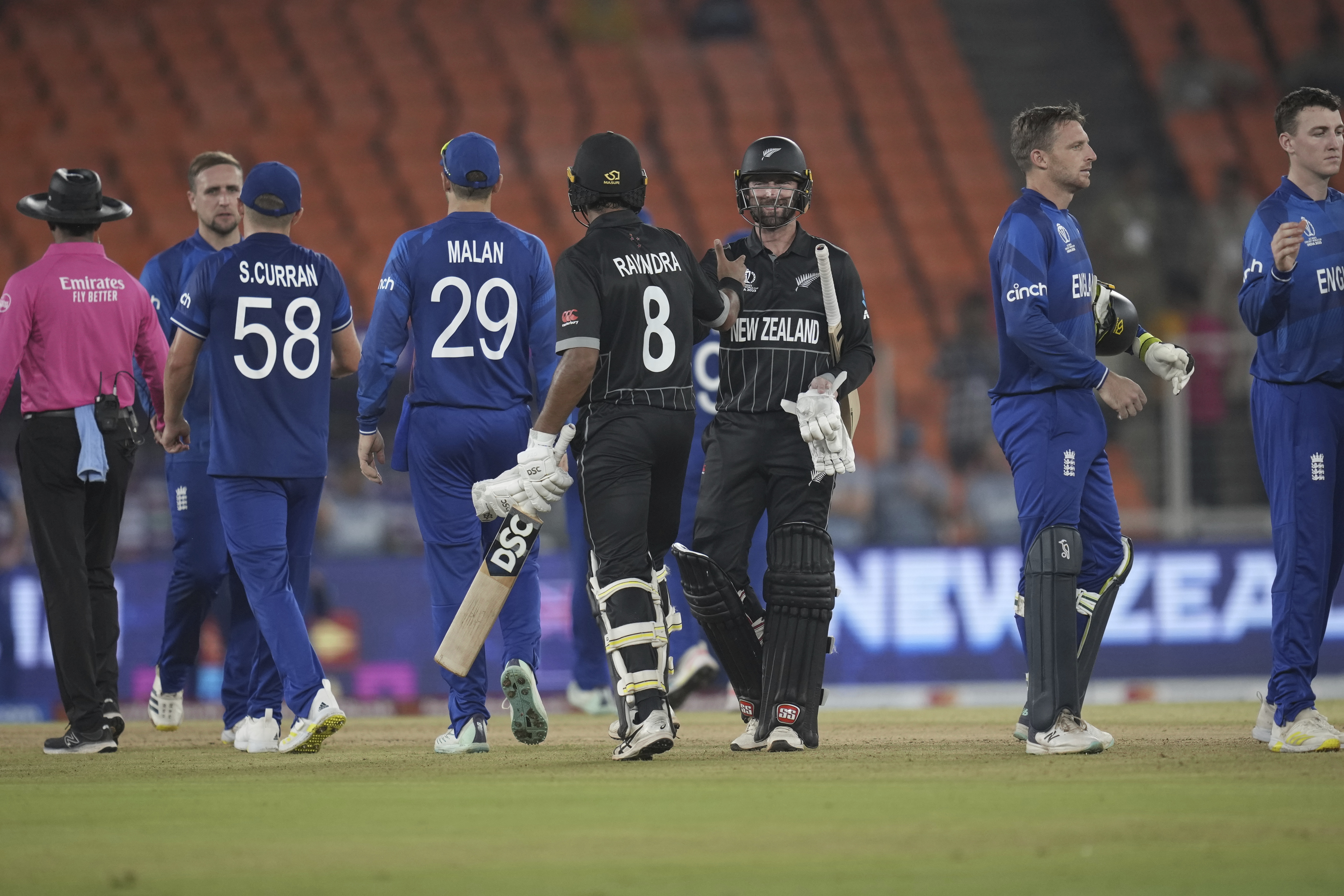 Devon Conway and Rachin Ravindra both scored unbeaten centuries