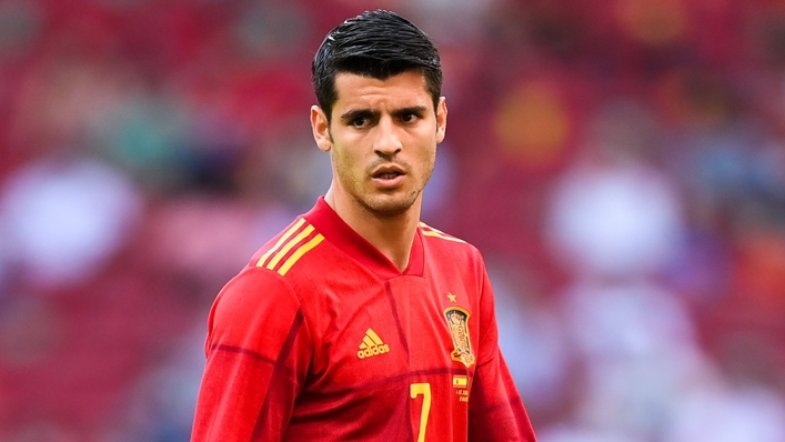 Spain striker Alvaro Morata