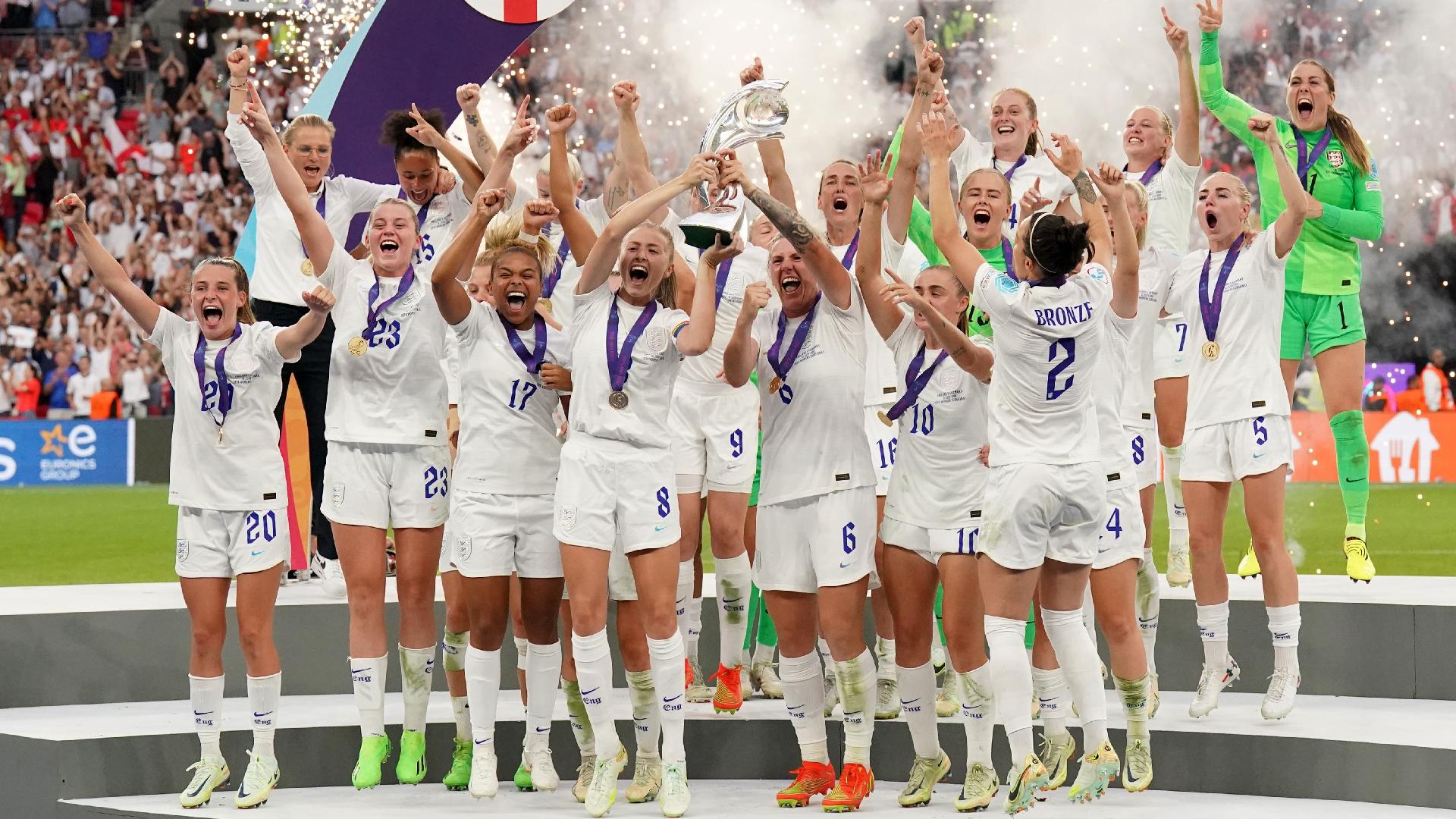 England head for the World Cup finals as reigning European champions (Jonathan Brady/PA)