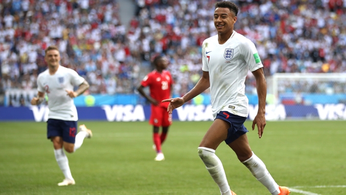 England midfielder Jesse Lingard