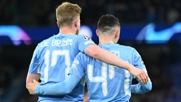 Kevin De Bruyne and Phil Foden