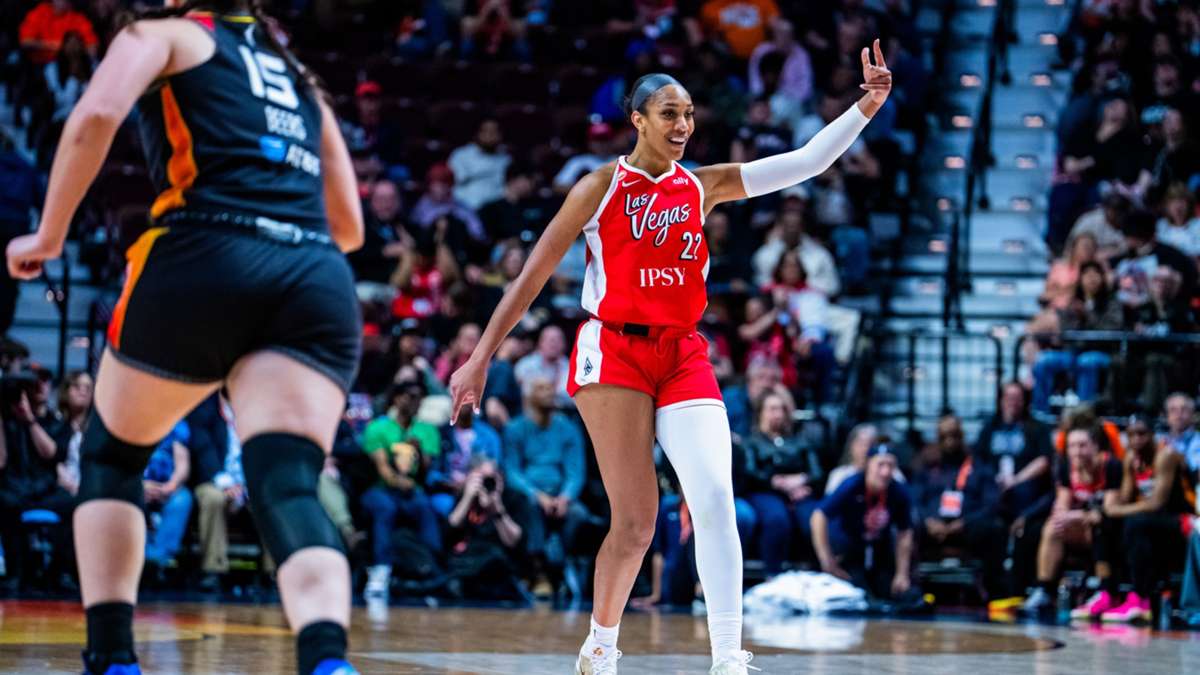WNBA: Wilson scores 45 on 15-of-18 shooting in Aces' victory