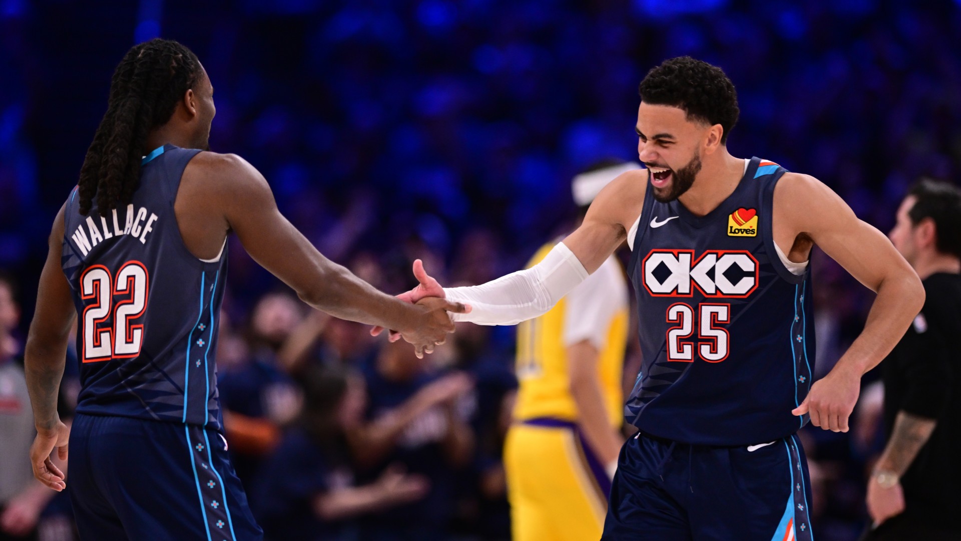 Thunder Surge to 2-0 Lead Over Lakers Amidst Fouling Accusations — image 1
