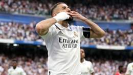 Karim Benzema scored the final goal of his decorated stint at Real Madrid on Sunday