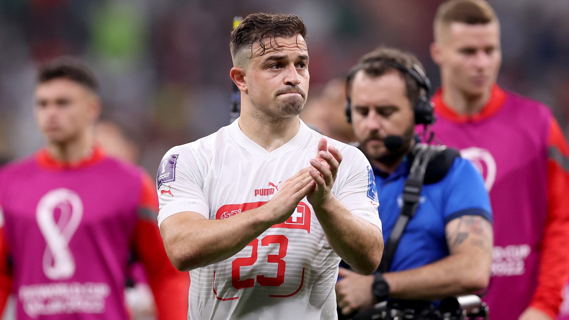 Xherdan Shaqiri and Switzerland were well beaten