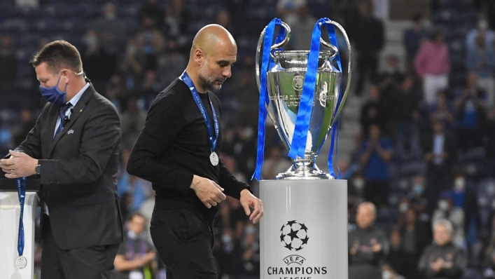 Pep Guardiola is still searching for Champions League glory with Manchester City