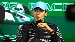 George Russell refuted Lewis Hamilton's suggestion he got lucky