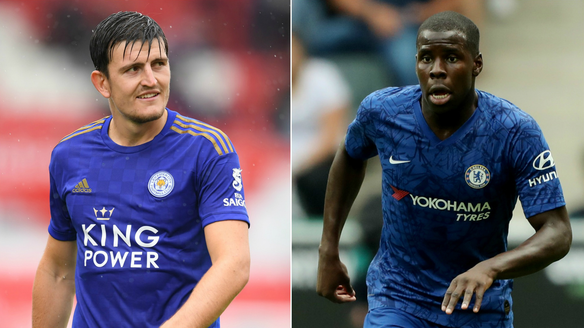 Harry Maguire and Kurt Zouma - cropped