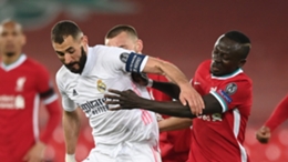 Karim Benzema (l) and Sadio Mane will face off in this month's Champions League final
