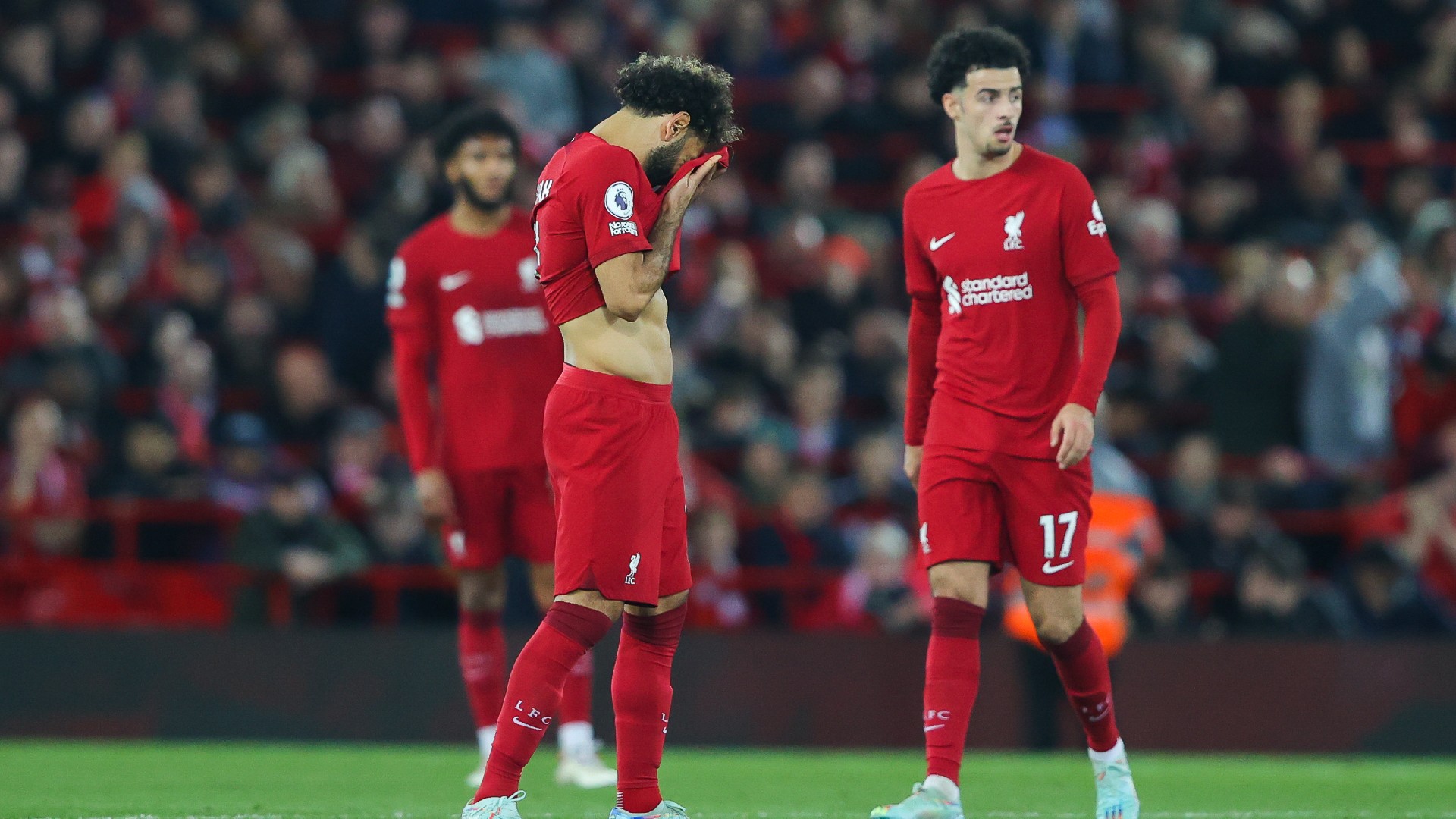 Mohamed Salah has struggled to hit his usual lofty heights at Liverpool this season
