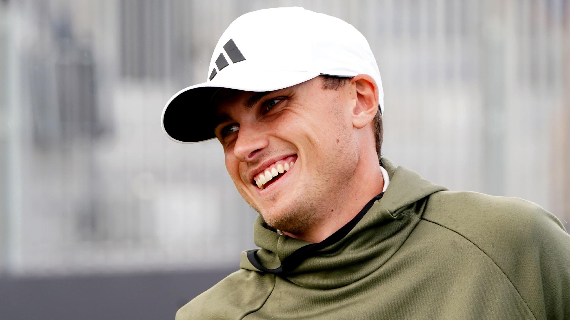 Sweden’s Ludvig Aberg won the Omega European Masters to make a compelling case for a Ryder Cup wild card (Jane Barlow/PA)