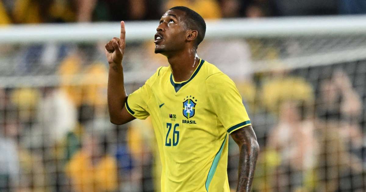 Photo: FotMob Brazil Draw Australia 1-1 After Rayan Scores Late Equalizer