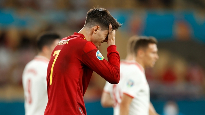 Euro 2020 has been tough for Alvaro Morata