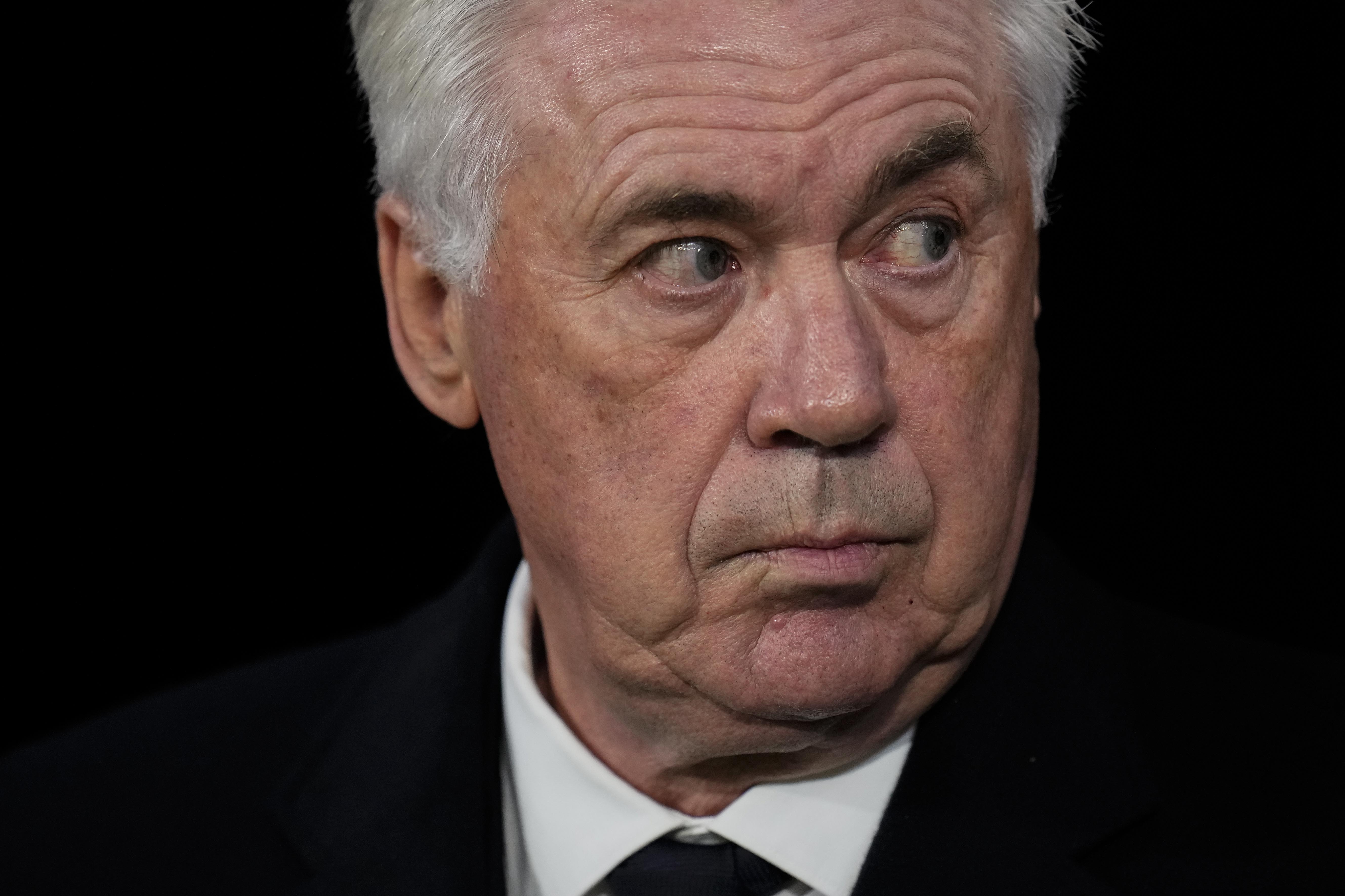 Real Madrid head coach Carlo Ancelotti