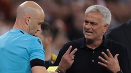 Jose Mourinho, along with 13 players, was cautioned by Anthony Taylor during the Europa League final