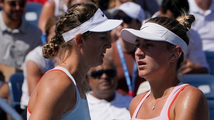 Victoria Azarenka and Marta Kostyuk did not shake hands after their US Open clash