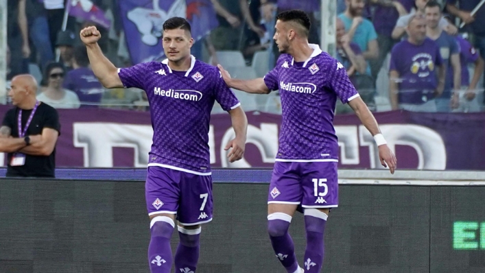 Fiorentina face West Ham in Prague (Marco Bucco/AP)