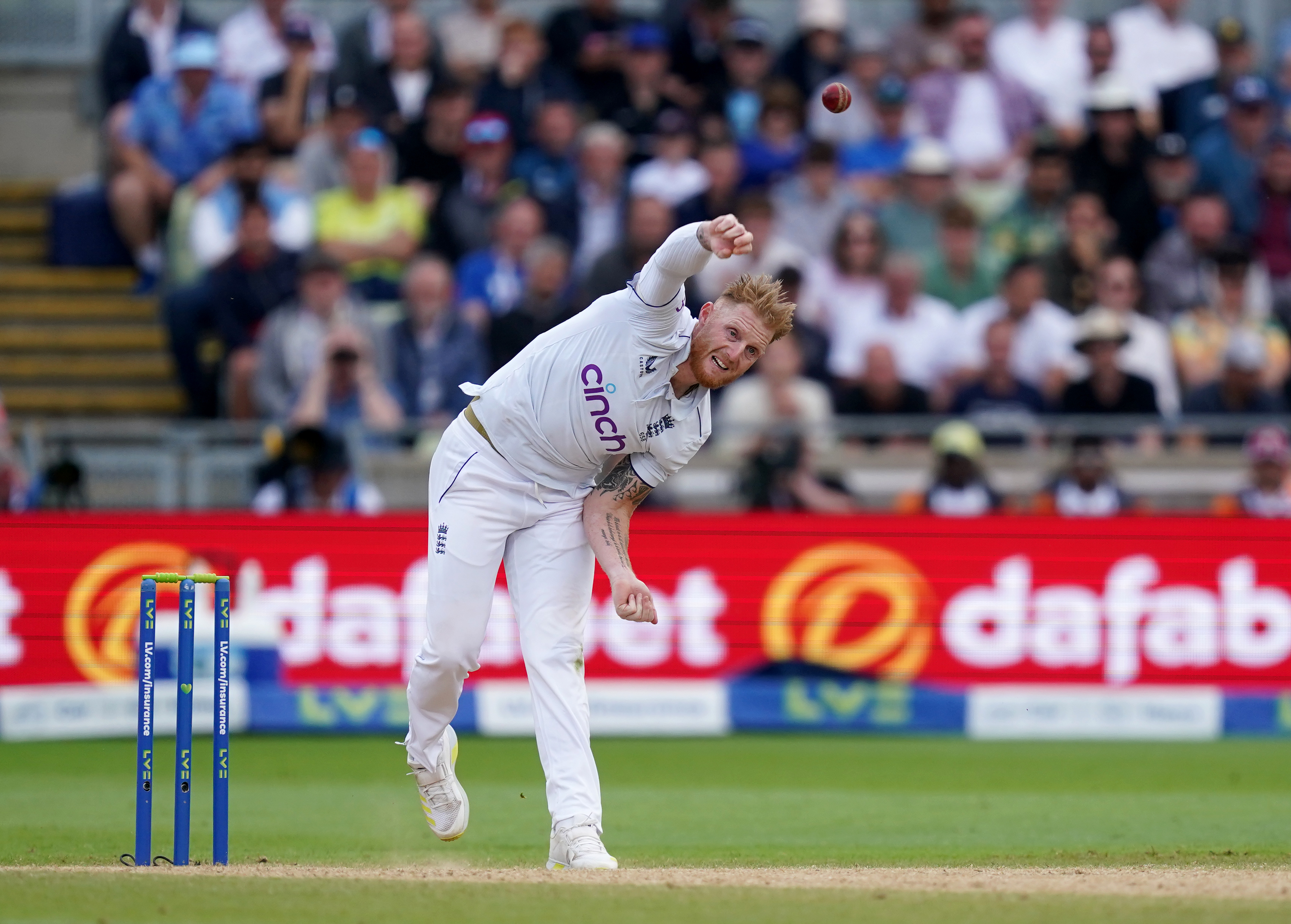 Ben Stokes has not bowled competitively since July last year (Martin Rickett/PA)