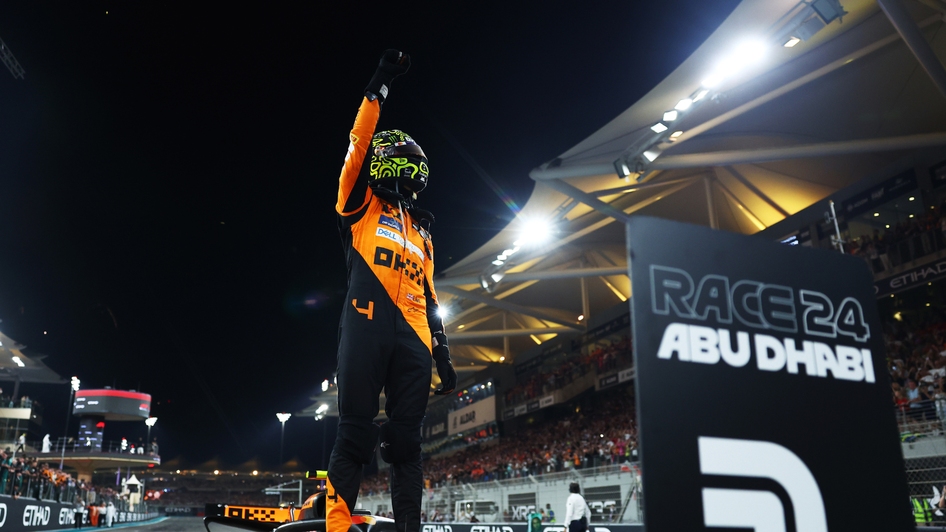 Norris victory seals Constructors' Championship for McLaren
