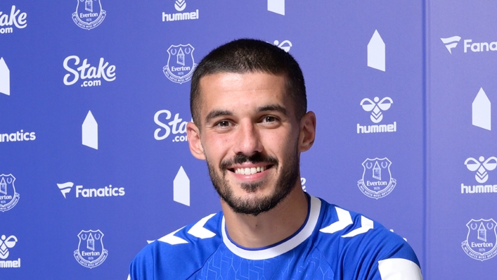 Conor Coady joined Everton on loan from Wolves this week