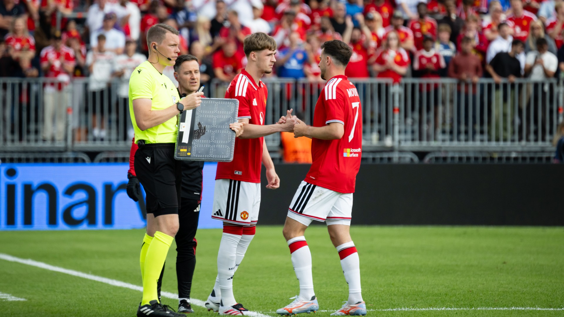 Soccer Mount substitution against PSG a precaution, says Carrick
