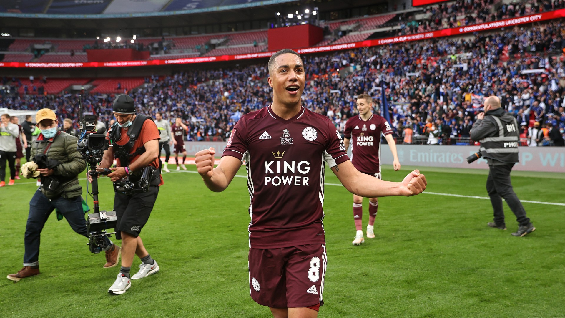 Youri Tielemans fired Leicester to FA Cup glory