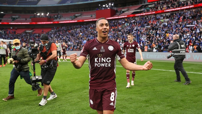 Youri Tielemans fired Leicester to FA Cup glory