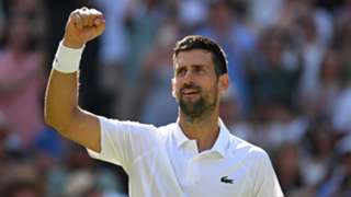 Djokovic equals Federer's Wimbledon record with battling win over Rinderknech